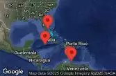 FORT LAUDERDALE, FLORIDA, AT SEA, WILLEMSTAD, CURAÇAO, ORANJESTAD, ARUBA, GEORGE TOWN, GRAND CAYMAN
