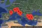 BARCELONA, SPAIN, AT SEA, NICE (VILLEFRANCHE), FRANCE, LA SPEZIA, ITALY, Civitavecchia, Italy, NAPLES/CAPRI, ITALY, MYKONOS, GREECE, RHODES, GREECE, EPHESUS (KUSADASI), TURKEY, SANTORINI, GREECE, ATHENS (PIRAEUS), GREECE