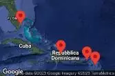 FORT LAUDERDALE, FLORIDA, AT SEA, BASSETERRE, ST. KITTS, TORTOLA, B.V.I., PUERTO PLATA, DOMINICAN REP