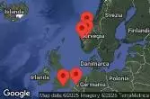 SOUTHAMPTON, ENGLAND, BRUSSELS (ZEEBRUGGE), BELGIUM, AT SEA, FLAM, NORWAY, GEIRANGER, NORWAY, BERGEN, NORWAY
