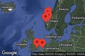 London, Southampton, England, AT SEA, BERGEN, NORWAY, GEIRANGER, NORWAY, OLDEN, NORWAY, FLAM, NORWAY, BRUSSELS, ZEEBRUGGE, BELGIUM