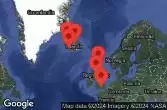 SOUTHAMPTON, ENGLAND, AT SEA, GLASGOW (GREENOCK), SCOTLAND, REYKJAVIK, ICELAND, ISAFJORDUR, ICELAND, AKUREYRI, ICELAND, KIRKWALL, SCOTLAND