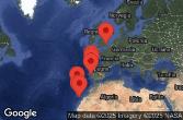 London, Southampton, England, AT SEA, PORTO, PORTUGAL, Madeira, Funchal, Portugal, TENERIFE, CANARY ISLANDS, GRAN CANARIA, CANARY ISLANDS, LISBON, PORTUGAL, VIGO, SPAIN