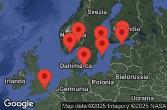 London, Southampton, England, AT SEA, COPENHAGEN, DENMARK, HELSINKI, FINLAND, TALLINN, ESTONIA, STOCKHOLM, SWEDEN, VISBY, SWEDEN, OSLO, NORWAY, KRISTIANSAND, NORWAY