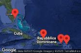 FORT LAUDERDALE, FLORIDA, AT SEA, PHILIPSBURG, ST. MAARTEN, CHARLOTTE AMALIE, ST. THOMAS, PUERTO PLATA, DOMINICAN REP