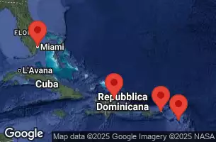 CELEBRITY BEYOND - trasa 7 nocy podróż z: MIAMI, FLORIDA w dniu 07/12/2025 - MIAMI, FLORIDA, AT SEA, PUERTO PLATA, DOMINICAN REPUBLIC, Charlotte Amalie, Saint Thomas, Basseterre, Saint Kitts and Nevis