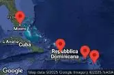 MIAMI, FLORIDA, AT SEA, PUERTO PLATA, DOMINICAN REPUBLIC, CHARLOTTE AMALIE, ST. THOMAS, BASSETERRE ST. KITTS AND NEVIS
