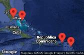 MIAMI, FLORIDA, NASSAU, BAHAMAS, AT SEA, TORTOLA, BRITISH VIRGIN ISLANDS, Saint John, Antigua and Barbuda