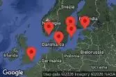 London, Southampton, England, AT SEA, COPENHAGEN, DENMARK, TALLINN, ESTONIA, STOCKHOLM, SWEDEN, VISBY, SWEDEN, KRISTIANSAND, NORWAY