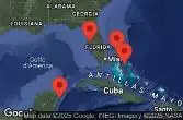 TAMPA, FLORIDA, AT SEA, COZUMEL, MEXICO, GRAND BAHAMA ISLAND, NASSAU, BAHAMAS