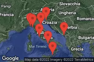 Civitavecchia, Italy, LA SPEZIA, ITALY, PORTOFINO, ITALY, AT SEA, NAPLES/CAPRI, ITALY, SICILY (MESSINA), ITALY, KOTOR, MONTENEGRO, KOPER, SLOVENIA, VENICE (RAVENNA) -  ITALY