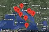 Civitavecchia, Italy, Florence, Pisa, La Spezia, Italy, PORTOFINO, ITALY, AT SEA, Amalfi Coast, Salerno, Italy, CATANIA, SICILY, ITALY, KOTOR, MONTENEGRO, DUBROVNIK, CROATIA, SPLIT, CROATIA, Venice, Ravenna, Italy