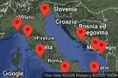 Venice, Ravenna, Italy, SPLIT, CROATIA, BRINDISI, ITALY, KOTOR, MONTENEGRO, DUBROVNIK, CROATIA, AT SEA, Amalfi Coast, Salerno, Italy, PORTOFINO, ITALY, Florence, Pisa, Livorno, Italy, Civitavecchia, Italy