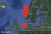 Amsterdam, Netherlands, AT SEA, STAVANGER, NORWAY, Skjolden, Norway, BERGEN, NORWAY, ALESUND, NORWAY
