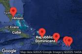 FORT LAUDERDALE, FLORIDA, AT SEA, Basseterre, Saint Kitts and Nevis, Saint John, Antigua and Barbuda, SAN JUAN, PUERTO RICO, PUERTO PLATA, DOMINICAN REPUBLIC