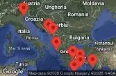Venice, Ravenna, Italy, DUBROVNIK, CROATIA, BAR, MONTENEGRO, Corfu, Greece, AT SEA, Chania, Souda, Crete, Greece, RHODES, GREECE, MYKONOS, GREECE, SANTORINI, GREECE, Athens, Piraeus, Greece