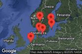 Amsterdam, Netherlands, AT SEA, OSLO, NORWAY, COPENHAGEN, DENMARK, VISBY, SWEDEN, STOCKHOLM, SWEDEN, ARHUS, DENMARK