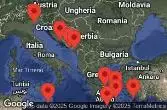 ATHENS (PIRAEUS), GREECE, MYKONOS, GREECE, SANTORINI, GREECE, CHANIA (SOUDA), CRETE, GREECE, RHODES, GREECE, AT SEA, VALLETTA, MALTA, KOTOR, MONTENEGRO, DUBROVNIK, CROATIA, SPLIT, CROATIA, VENICE (RAVENNA), ITALY