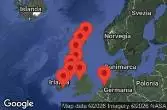Amsterdam, Netherlands, AT SEA, Cork, Cobh, Ireland, Dún Laoghaire, Dublin, Ireland, LIVERPOOL, ENGLAND, BELFAST, NORTHERN IRELAND, Greenock, Glasgow, Scotland, LERWICK, SHETLAND, SCOTLAND, Inverness, Scotland, KIRKWALL, SCOTLAND