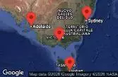 SYDNEY, AUSTRALIA, AT SEA, HOBART, AUSTRALIA, ADELAIDE, AUSTRALIA, MELBOURNE, AUSTRALIA