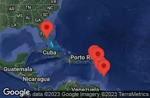 CELEBRITY EDGE - trasa 10 nocy podróż z: FORT LAUDERDALE, FLORIDA w dniu 03/02/2023 - FORT LAUDERDALE, FLORIDA, AT SEA, PHILIPSBURG, ST. MAARTEN, CASTRIES, ST. LUCIA, BRIDGETOWN, BARBADOS, ST. JOHNS, ANTIGUA, BASSETERRE, ST. KITTS