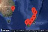 SYDNEY, AUSTRALIA, AT SEA, Milford Sound, New Zealand, DOUBTFUL SOUND, DUSKY SOUND, Dunedin, New Zealand, CHRISTCHURCH, NEW ZEALAND, WELLINGTON, NEW ZEALAND, Tauranga, New Zealand, BAY OF ISLANDS, NEW ZEALAND, AUCKLAND, NEW ZEALAND
