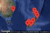 SYDNEY, AUSTRALIA, NEWCASTLE, AUSTRALIA, AT SEA, MILFORD SOUND, NEW ZEALAND, DOUBTFUL SOUND, DUSKY SOUND, DUNEDIN, NEW ZEALAND, CHRISTCHURCH, NEW ZEALAND, NAPIER, NEW ZEALAND, TAURANGA,NEW ZEALAND, AUCKLAND, NEW ZEALAND, BAY OF ISLANDS, NEW ZEALAND