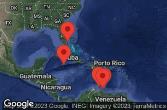 FORT LAUDERDALE, FLORIDA, AT SEA, GEORGE TOWN, GRAND CAYMAN, ORANJESTAD, ARUBA, WILLEMSTAD, CURACAO, KRALENDIJK, BONAIRE