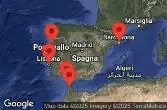 BARCELONA, SPAIN, AT SEA, LISBON, PORTUGAL, PORTO, PORTUGAL, SEVILLE (CADIZ), SPAIN, TANGIER, MOROCCO