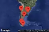 BUENOS AIRES, ARGENTINA, MONTEVIDEO, URUGUAY, AT SEA, PUERTO MADRYN, ARGENTINA, CAPE HORN, CHILE, USHUAIA, ARGENTINA, PUNTA ARENAS, CHILE, STRAIT OF MAGELLAN, VALPARAISO, CHILE