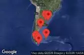BUENOS AIRES, ARGENTINA, MONTEVIDEO, URUGUAY, AT SEA, Stanley, Falkland Islands, CAPE HORN, CHILE, USHUAIA, ARGENTINA, STRAIT OF MAGELLAN, PUNTA ARENAS, CHILE, PUERTO MADRYN, ARGENTINA, PUNTA DEL ESTE, URUGUAY