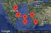 ATHENS (PIRAEUS), GREECE, SANTORINI, GREECE, EPHESUS (KUSADASI), TURKEY, RHODES, GREECE, MYKONOS, GREECE, VOLOS, GREECE
