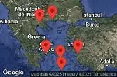ATHENS (PIRAEUS), GREECE, SANTORINI, GREECE, EPHESUS (KUSADASI), TURKEY, MYKONOS, GREECE, KAVALA, GREECE, THESSALONIKI, GREECE, AT SEA