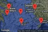Athens, Piraeus, Greece, MYKONOS, GREECE, Ephesus, Kusadasi, Turkey, AT SEA, RHODES, GREECE, SANTORINI, GREECE, HYDRA, GREECE