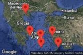 Athens, Piraeus, Greece, AT SEA, SANTORINI, GREECE, RHODES, GREECE, Ephesus, Kusadasi, Turkey, MYKONOS, GREECE, Thessaloniki, Greece