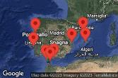 LISBON, PORTUGAL, OPORTO, AT SEA, SEVILLE (CADIZ), SPAIN, GIBRALTAR, UNITED KINGDOM, MALAGA, SPAIN, VALENCIA, SPAIN, PALMA DE MALLORCA, SPAIN, BARCELONA, SPAIN