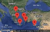 ATHENS (PIRAEUS), GREECE, THESSALONIKI, GREECE, EPHESUS (KUSADASI), TURKEY, RHODES, GREECE, AT SEA, LIMASSOL, CYPRUS, HERAKLION (IRAKLION), CRETE