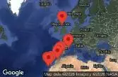 BARCELONA, SPAIN, AT SEA, GIBRALTAR, UNITED KINGDOM, LANZAROTE, CANARY ISLANDS, TENERIFE, CANARY ISLANDS, GRAN CANARIA, CANARY ISLANDS, CASABLANCA, MOROCCO, TANGIER, MOROCCO, Malaga, Spain