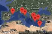 BARCELONA, SPAIN, AT SEA, Civitavecchia, Italy, Amalfi Coast, Salerno, Italy, HERACLION, CRETE, GREECE, ALEXANDRIA, EGYPT, RHODES, GREECE, Athens, Piraeus, Greece