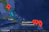 SAN JUAN, PUERTO RICO, CHARLOTTE AMALIE, ST. THOMAS, BASSETERRE, ST. KITTS, PHILIPSBURG, ST. MAARTEN, AT SEA, FORT LAUDERDALE, FLORIDA
