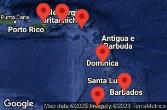 SAN JUAN, PUERTO RICO, TORTOLA, B.V.I., PHILIPSBURG, ST. MAARTEN, ROSEAU, DOMINICA, BRIDGETOWN, BARBADOS, ST. GEORGE'S, GRENADA, AT SEA