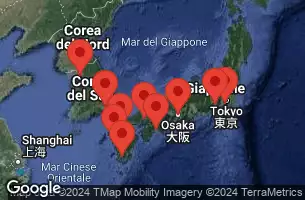 TOKYO (YOKOHAMA), JAPAN, MT FUJI (SHIMIZU) -  JAPAN, KYOTO (OSAKA), JAPAN, KOCHI -  JAPAN, HIROSHIMA, JAPAN, AT SEA, KAGOSHIMA, JAPAN, NAGASAKI, JAPAN, FUKUOKA, JAPAN, BUSAN, SOUTH KOREA, SEOUL (INCHEON),SOUTH KOREA