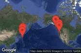 VANCOUVER, BRITISH COLUMBIA, AT SEA, KETCHIKAN, ALASKA, INTERNATIONAL DATELINE, SAPPORO (MURORAN) - JAPAN, AOMORI - JAPAN, TOKYO (YOKOHAMA), JAPAN