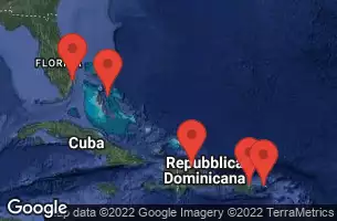 FORT LAUDERDALE, FLORIDA, NASSAU, BAHAMAS, AT SEA, CHARLOTTE AMALIE, ST. THOMAS, SAN JUAN, PUERTO RICO, PUERTO PLATA, DOMINICAN REP