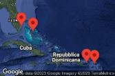 FORT LAUDERDALE, FLORIDA, NASSAU, BAHAMAS, AT SEA, CHARLOTTE AMALIE, ST. THOMAS, PHILIPSBURG, ST. MAARTEN