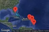 FORT LAUDERDALE, FLORIDA, AT SEA, TORTOLA, BRITISH VIRGIN ISLANDS, ST. JOHNS, ANTIGUA, BRIDGETOWN, BARBADOS, CASTRIES, ST. LUCIA, BASSETERRE ST. KITTS AND NEVIS