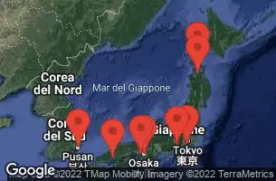 TOKYO (YOKOHAMA), JAPAN, MT FUJI (SHIMIZU) -  JAPAN, KOBE, JAPAN, KYOTO (OSAKA), JAPAN, HIROSHIMA, JAPAN, AT SEA, BUSAN, SOUTH KOREA, HAKODATE -  JAPAN, AOMORI - JAPAN