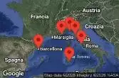 BARCELONA, SPAIN, Nice, Villefranche, France, PORTOFINO, ITALY, Florence, Pisa, La Spezia, Italy, Civitavecchia, Italy, Cagliari, Sardinia, Italy, AT SEA