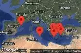 Athens, Piraeus, Greece, MYKONOS, GREECE, Ephesus, Kusadasi, Turkey, RHODES, GREECE, SANTORINI, GREECE, Chania, Souda, Crete, Greece, AT SEA, VALLETTA, MALTA, BARCELONA, SPAIN