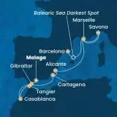 Spain, Morocco, Gibraltar, France, Italy